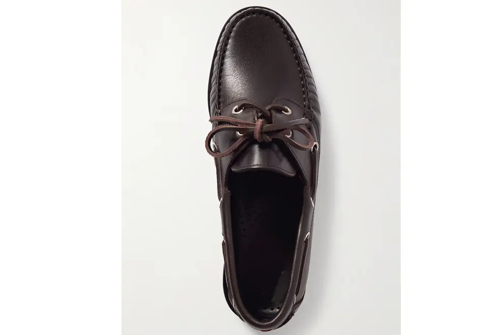 AEYDE Harris Leather Boat Shoes