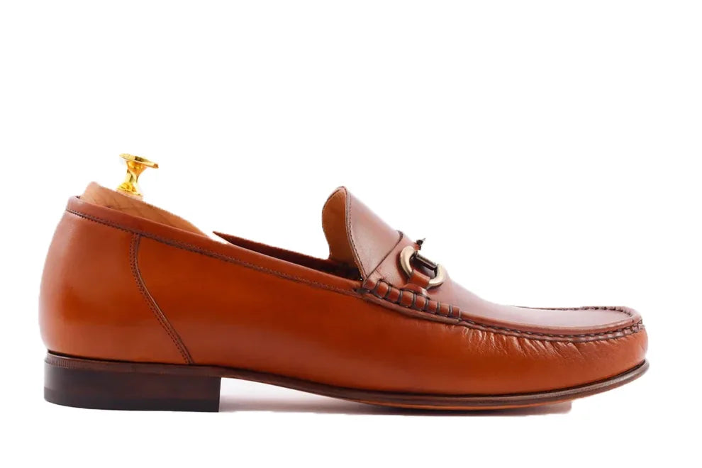 Men's Beaumont Brown Leather Loafers
