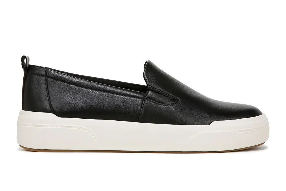 Leather Slip On Shoes Womens