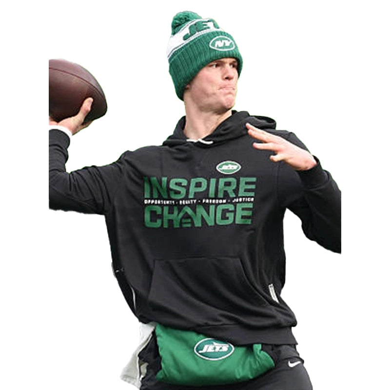 Brady Cook New York Jets Inspire Change 2025 Hoodie
