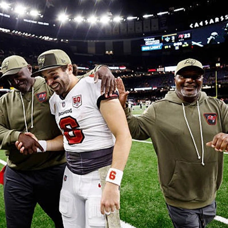 Todd Bowles Tampa Bay Buccaneers 2025 Salute to Service Hoodie