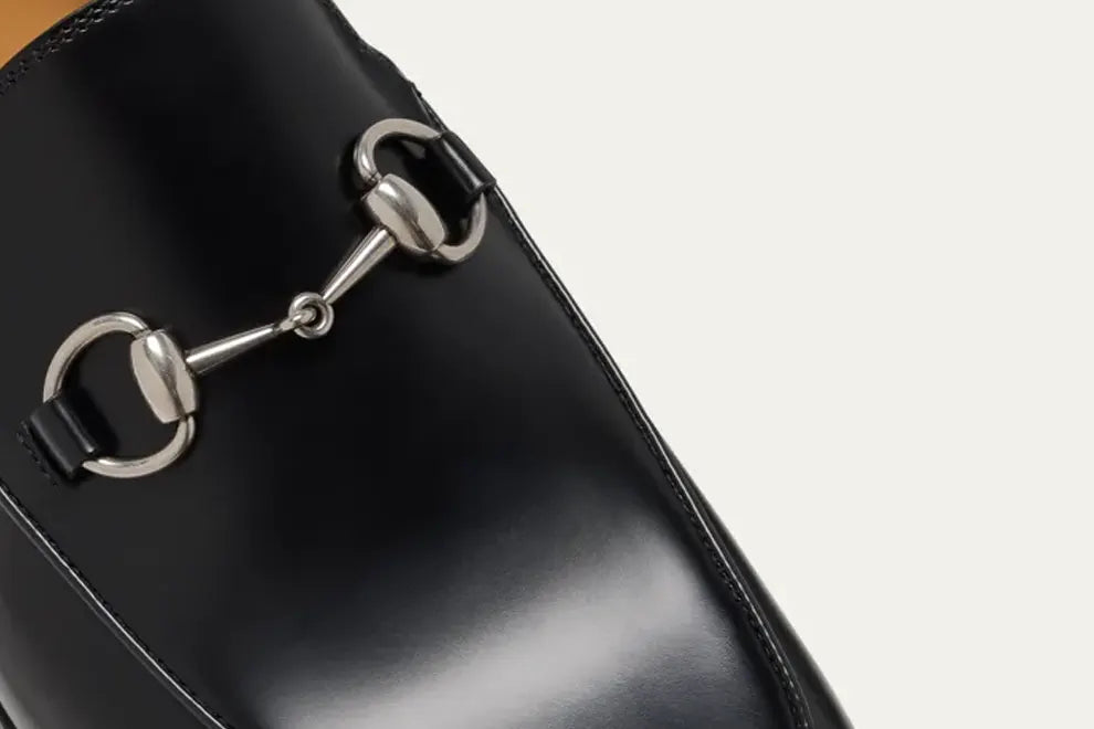 Gucci Men's Next Bit Leather Loafers