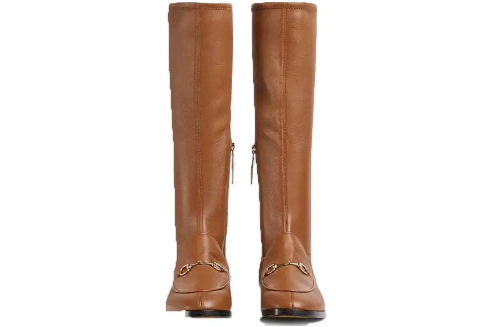 Gucci Women's Leather Jordaan Boot