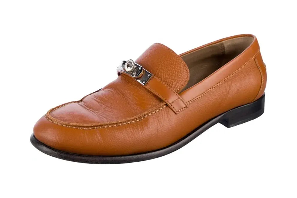 Hermès Destin Leather Loafers