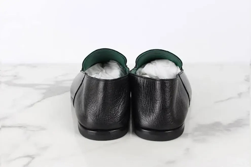 Hermes Saga Leather Loafers