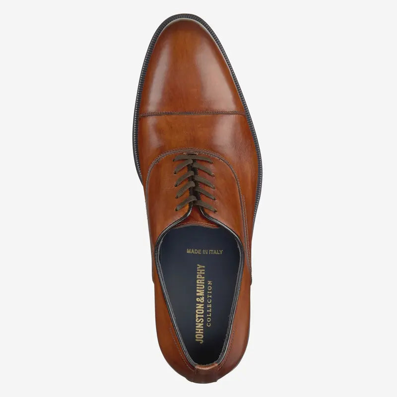Johnston And Murphy Flynch Cap Toe Shoes