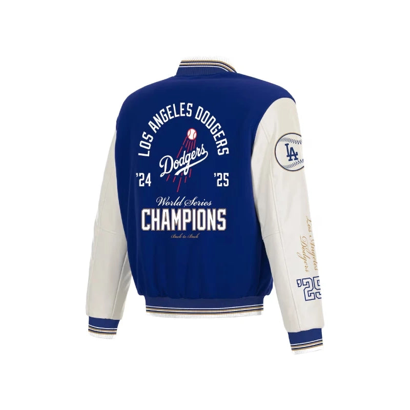 Los Angeles Dodgers 2025 World Series Champions Varsity Jacket