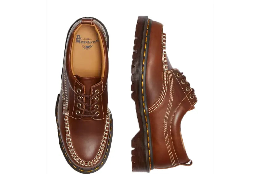 Lowell Leather Moc Toe Shoes
