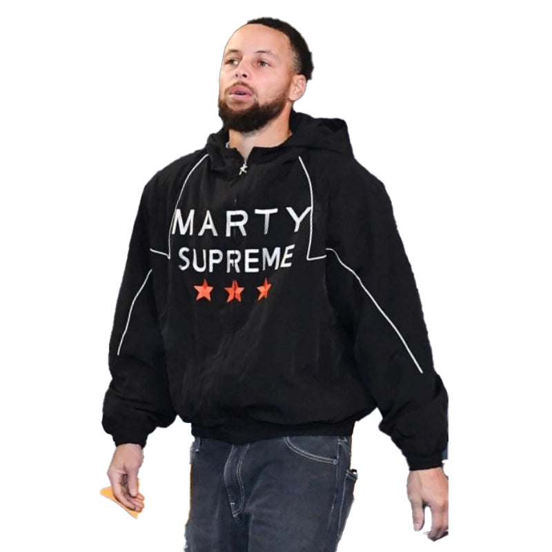 Stephen Curry Marty Supreme Black Jacket