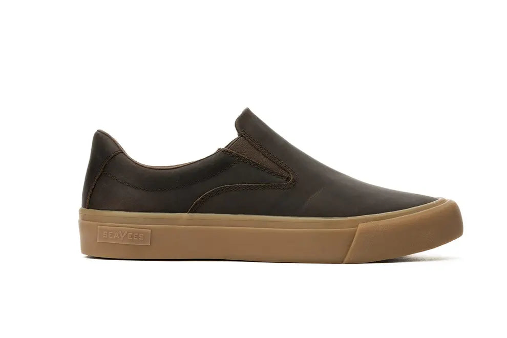 Men's Slip-On Shoes Leather