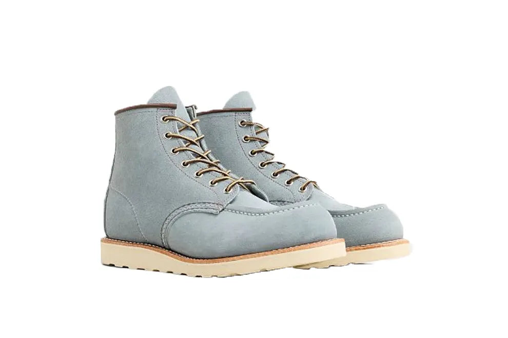 Men's 6-inch Boot in Dusty Blue Abilene Leather