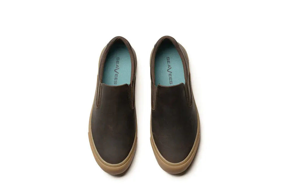 Men's Slip-On Shoes Leather