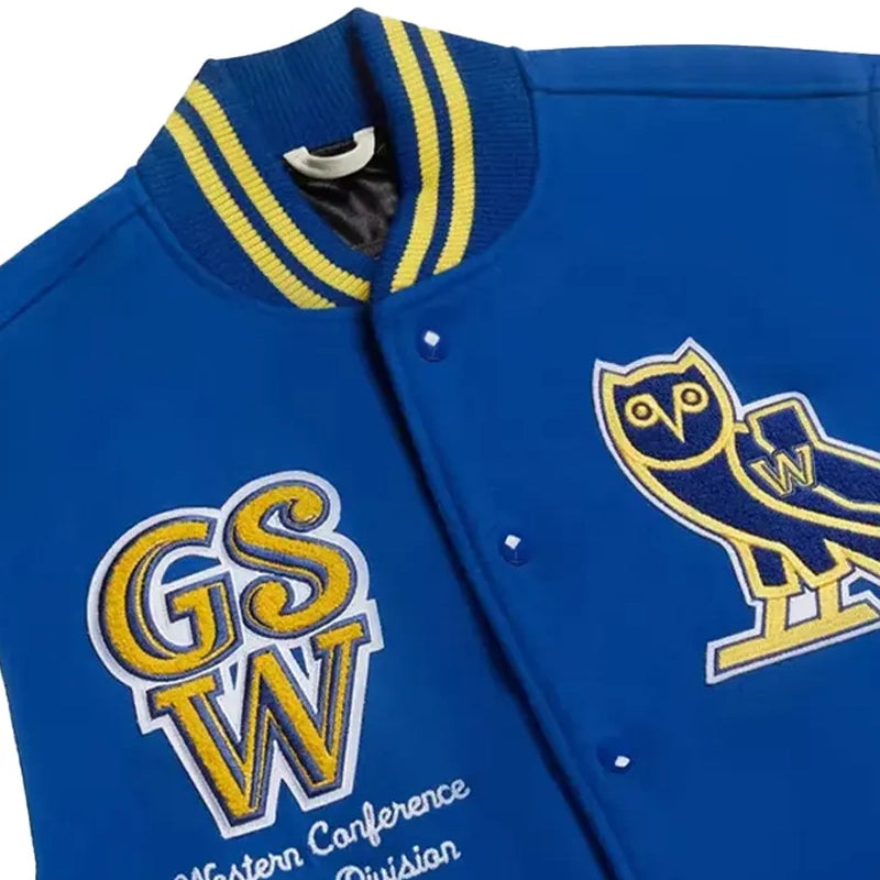 OVO Golden State Warriors Varsity Jacket