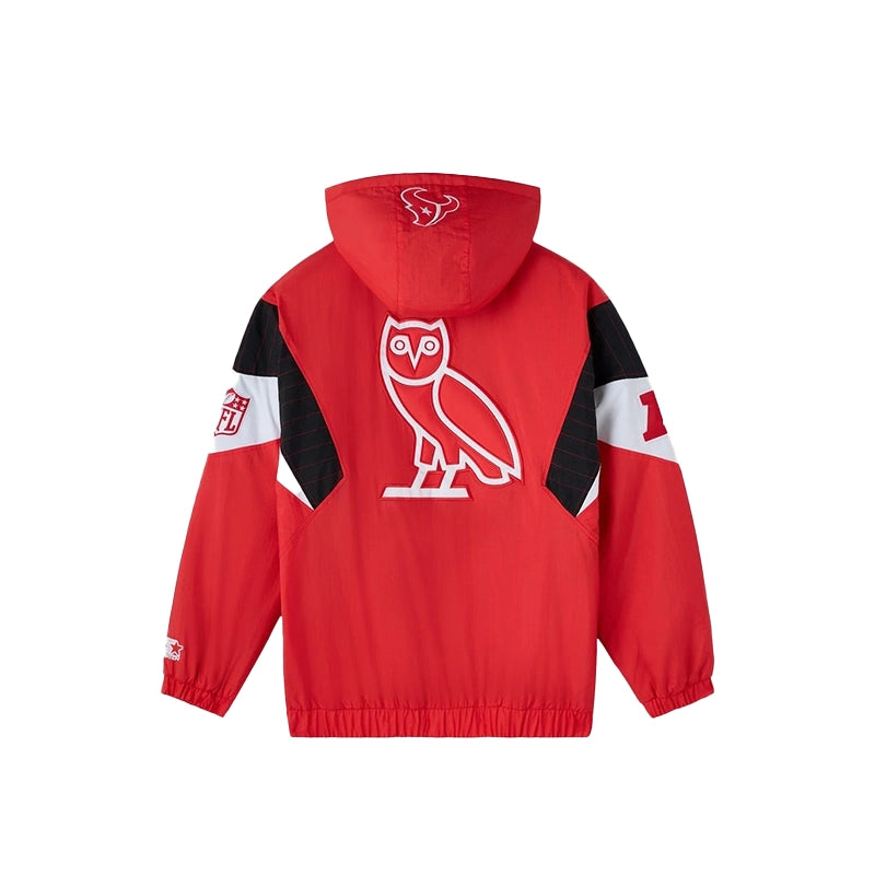 OVO STARTER Houston Texans 2025 Pullover Jacket