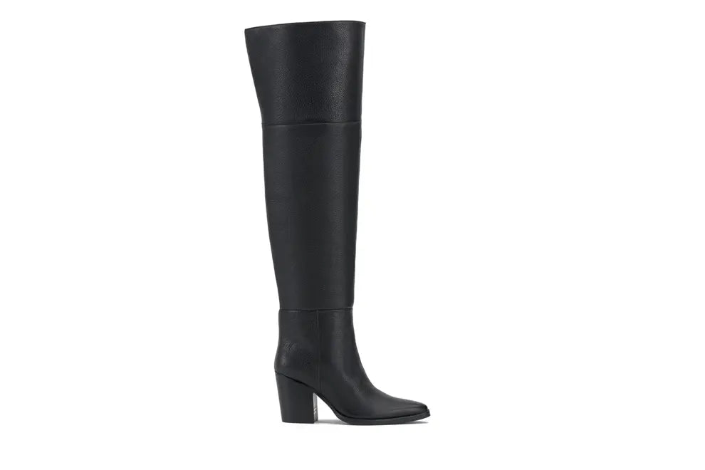 Over The Knee Leather Boots