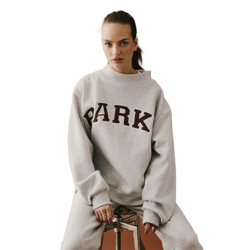 Parke Texas Varsity Mockneck Sweatshirt