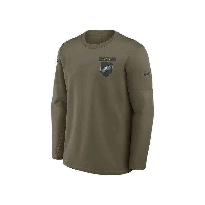 Philadelphia Eagles 2025 Salute to Service Long Sleeve Shirt
