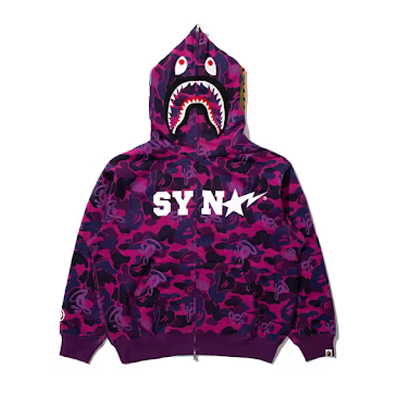 Purple Bape Hoodie