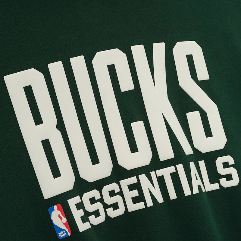 Milwaukee Bucks Fear of God x NBA Green Hoodie