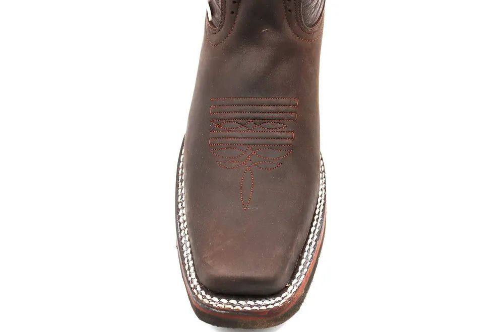 Rockin Leather Women's Dark Brown Western Boot