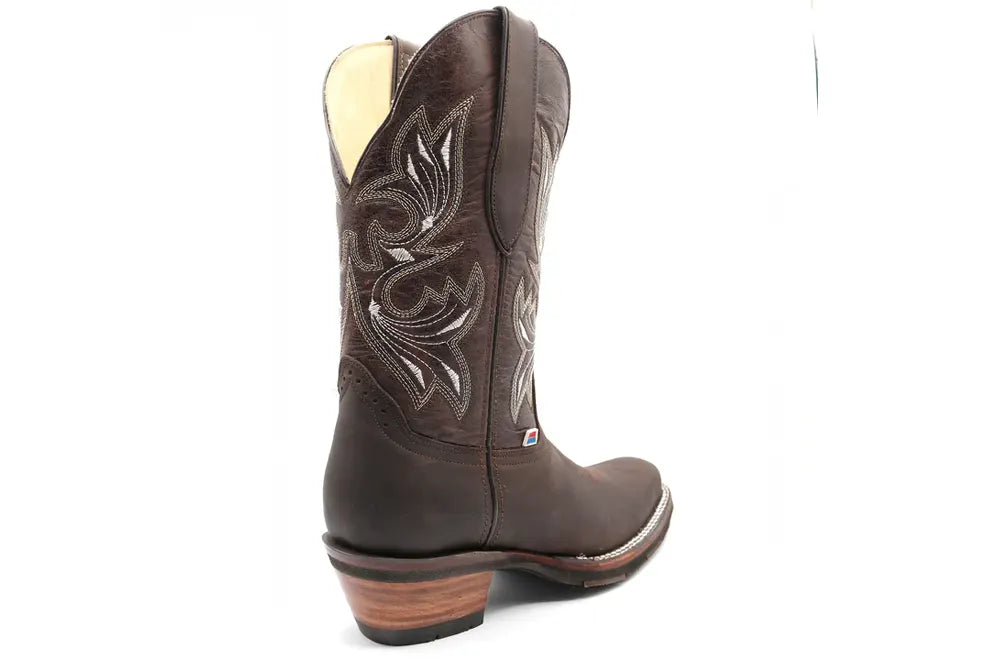 Rockin Leather Women's Dark Brown Western Boot