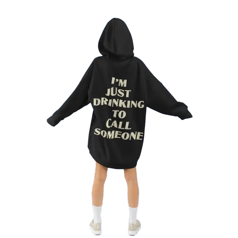 Sabrina Carpenter I’m Just Drinking to Call Someone Hoodie