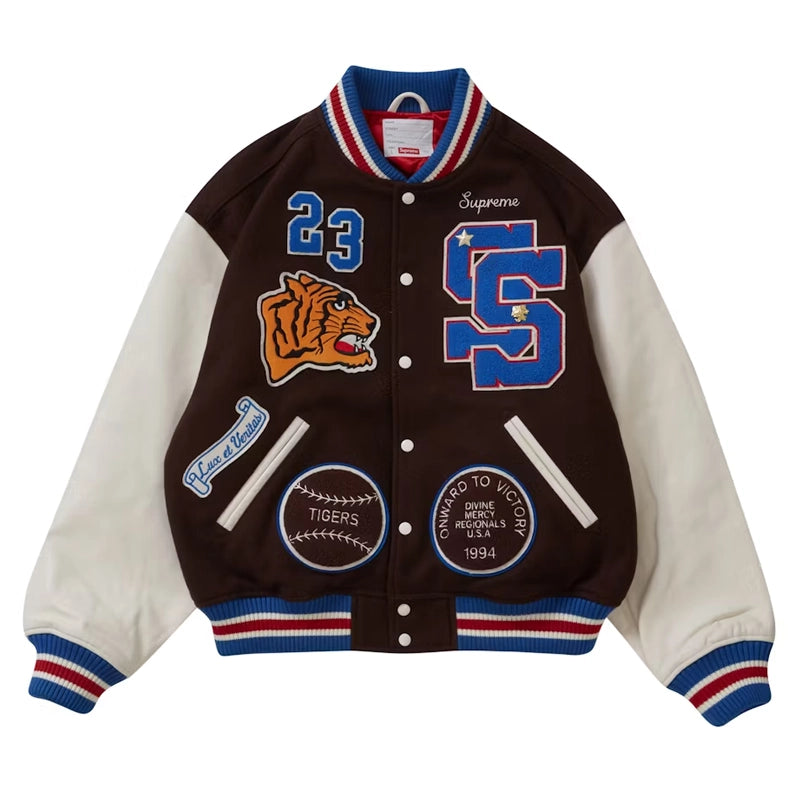 Supreme Tiger Varsity Jacket