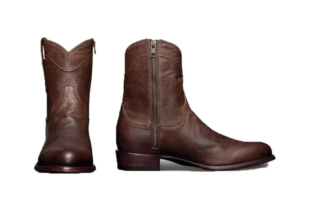 Tecovas Men's The Dean Cafe Goat Zipper Boots
