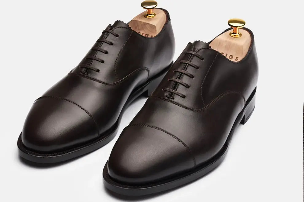 The Oxford Brown Calf Shoes