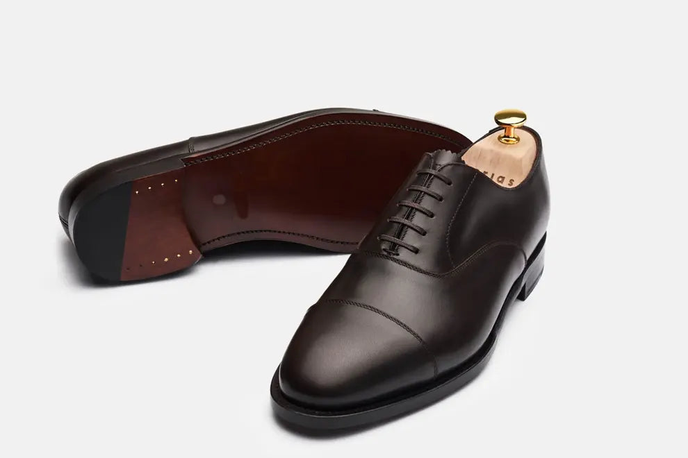 The Oxford Brown Calf Shoes