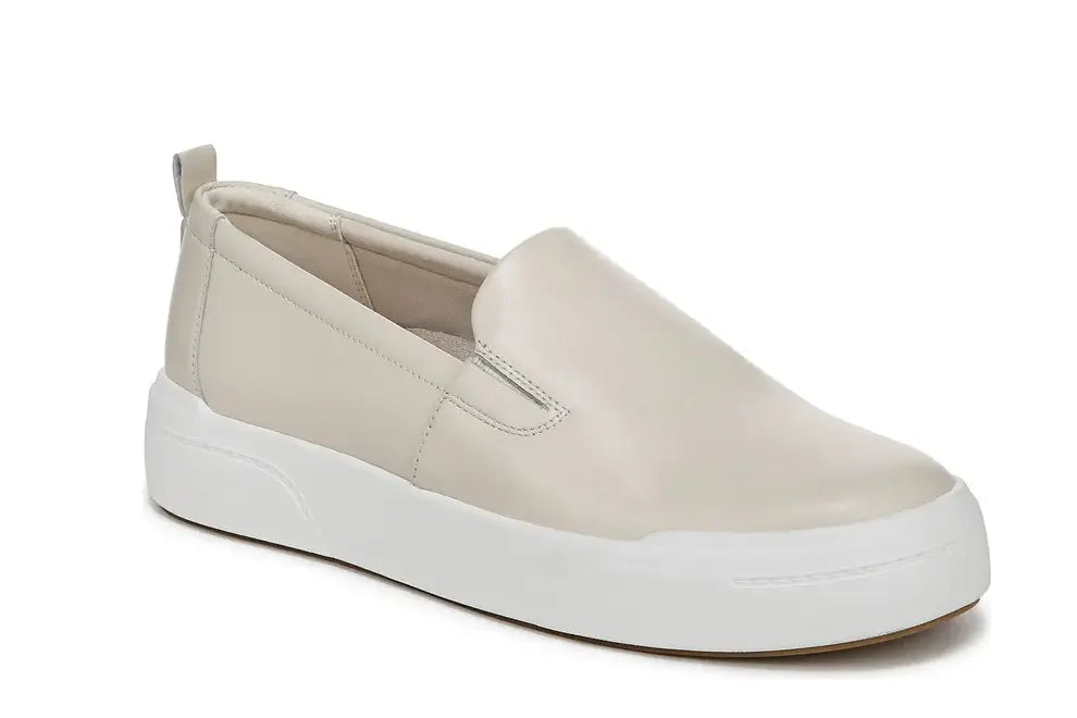 Leather Slip On Shoes Womens