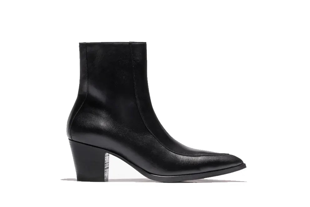 Women Soho 60mm Black Leather Boots