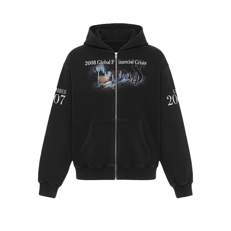 2008 Global Financial Crisis Hoodie