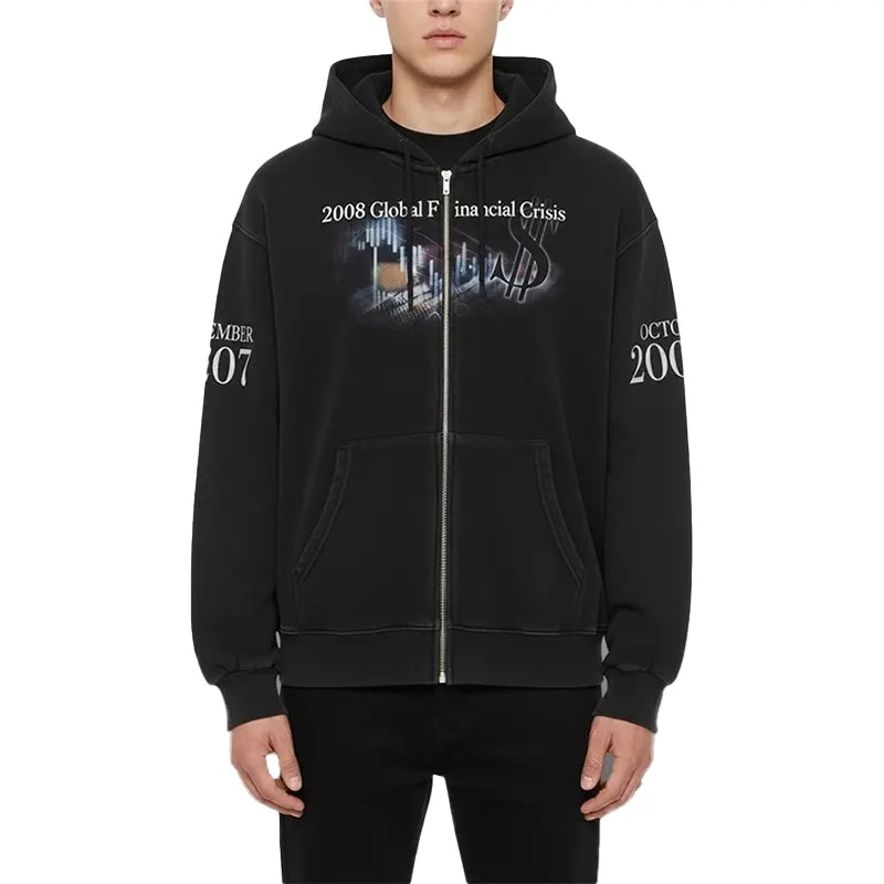 2008 Global Financial Crisis Hoodie