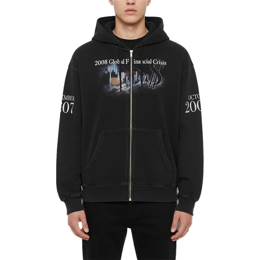2008 Global Financial Crisis Hoodie
