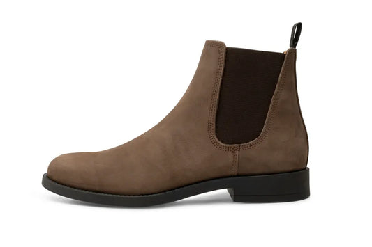 Charles Chelsea Boot Leather - DARK BROWN