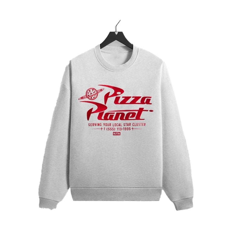 Disney x Kith for Pixar Pizza Planet Nelson Crewneck Sweatshirt