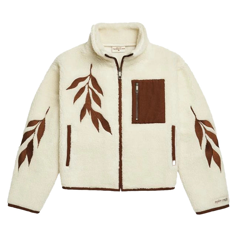 Taylor Swift Life is a Willow Zip Up Sherpa Fleece Jacket