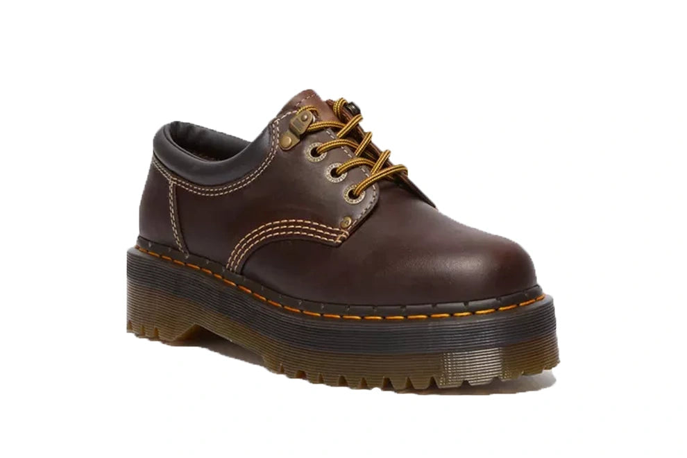 8053 Arc Crazy Horse Leather Platform Casual Shoes