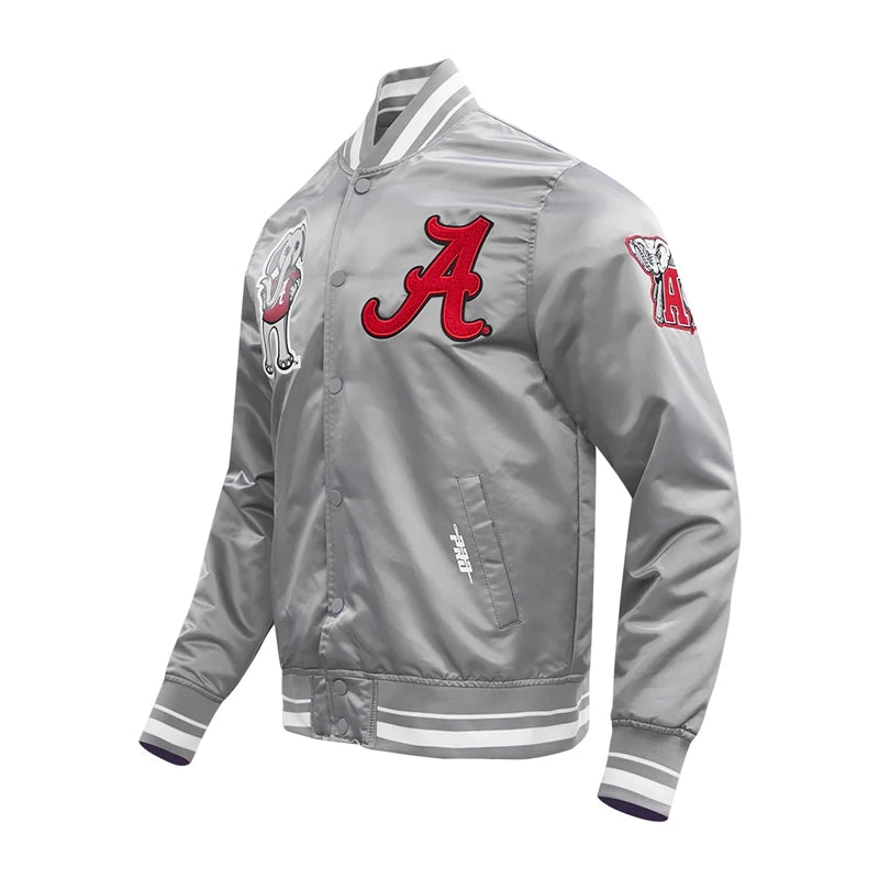 Alabama Satin Varsity Jacket