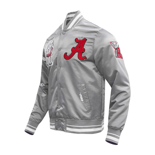 Alabama Satin Varsity Jacket