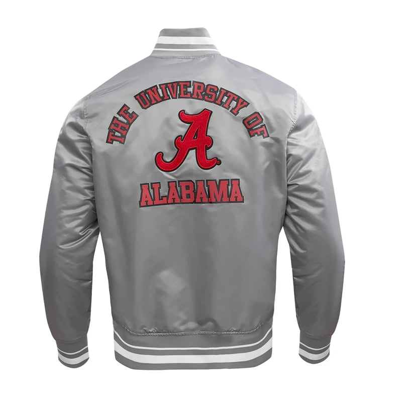 Alabama Satin Varsity Jacket