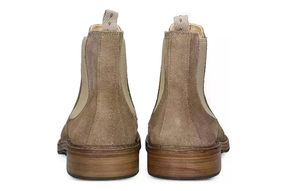 Astorflex Elastic-Panel Suede Boots