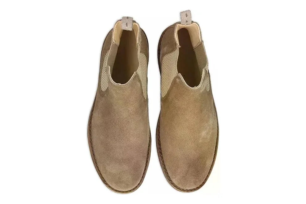 Astorflex Elastic-Panel Suede Boots