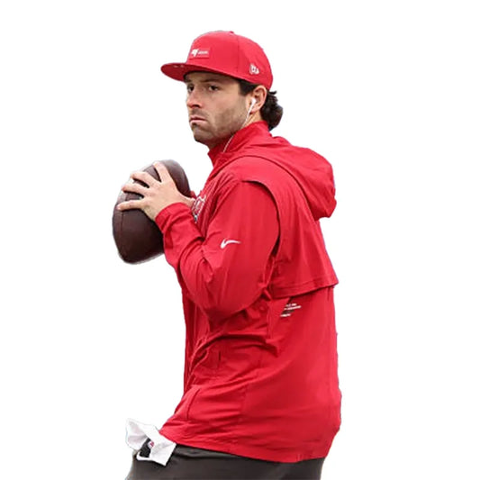 Baker Mayfield Buccaneers Sideline Anorak Hoodie Jacket