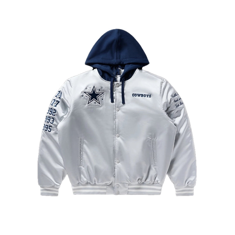 Billionaire Boys Club X Dallas Cowboys Satin Jacket