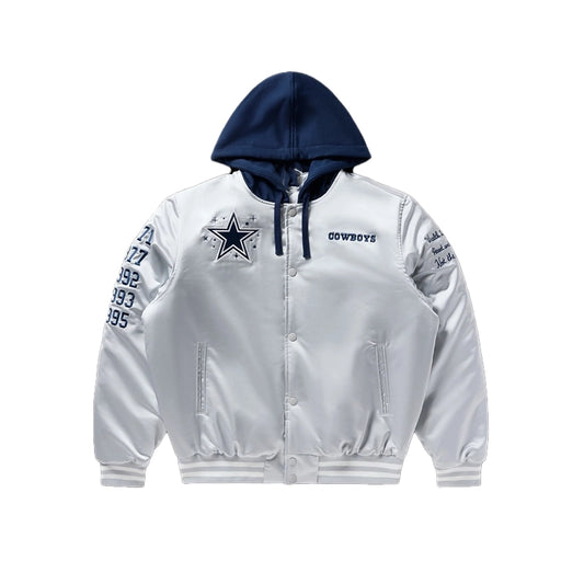 Billionaire Boys Club X Dallas Cowboys Satin Jacket