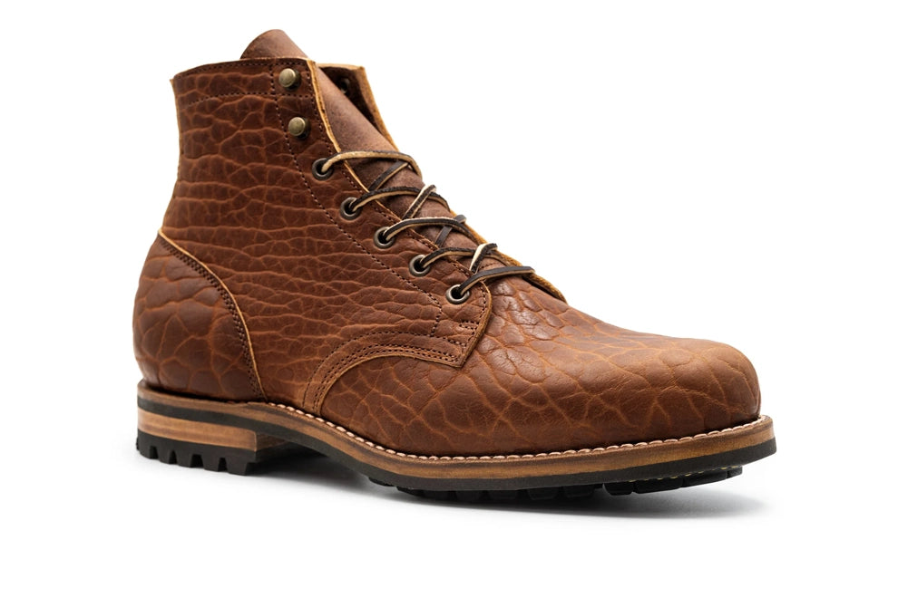 Bison Leather Boots