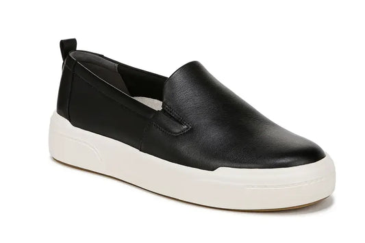 Leather Slip On Shoes Womens