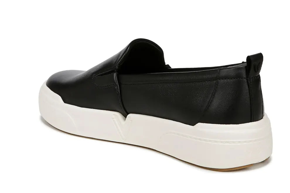 Leather Slip On Shoes Womens